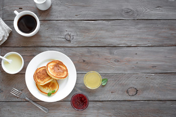 Pancakes for breakfast