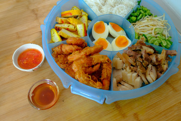 sea food salad south thai culture food