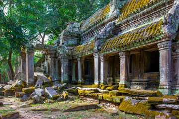 Ruins of Ta Prohm temple