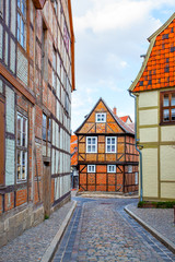 Fachwerk houses in Quedlinburg
