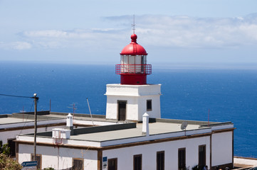 Leuchtturm bei Ponta do Pargo auf Madeira