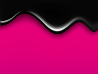 Vector illustration for a poster, greeting card or cover. Ready concept. Paint, blood or resin. Liquid. Volumetric background.