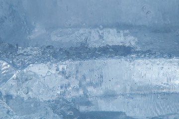 natural ice structure of the ice iceberg  glacier  