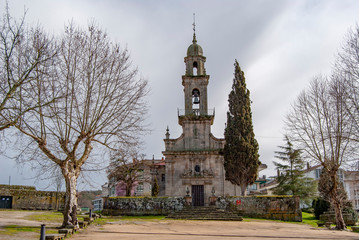 Fototapeta premium church of San Benito in the village of Allariz in Orense
