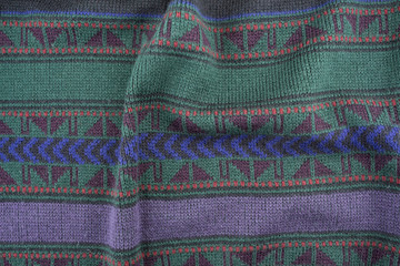 Knitted wool sweater texture