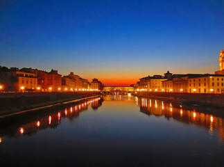 Obraz premium Ponte Vecchio, Florence