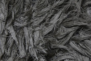 A design of threads of floor mat.