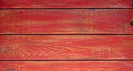 Red rustic wooden background