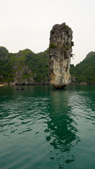 Fototapeta na wymiar Ha Long Bay in Vietnam