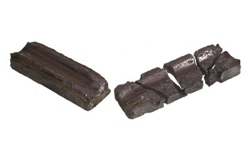 coal isolated on white background