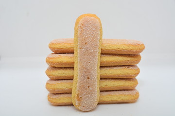 savoiardi biscotti tipici italiani cibo per preparare il dolce tiramisù