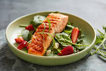 Salmon salad