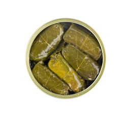 Traditional Turkish Dolma, Sarma or Dolmades Top View
