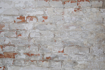 Brick texture with scratches and cracks