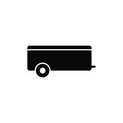 car trailer icon