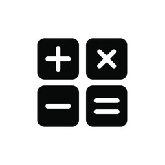 Obraz premium calculator icon, calculator symbol. vector.