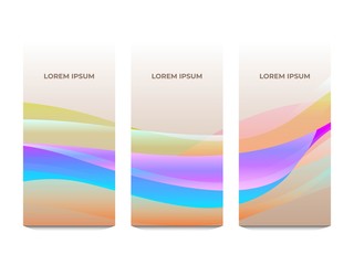 Liquid Color Background Banner Wallpaper Vector, Illustration