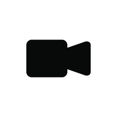 video camera icon, video camera symbol. vector.