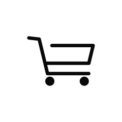 trolley icon, trolley  sign. vector.