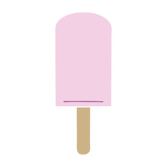 quirky hand drawn cartoon ice lolly