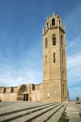 Fototapeta premium La Seu Vella (The Old Cathedral) of Lleida (Lerida) city in Catalonia, Spain