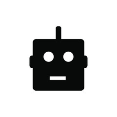 robot icon, robot symbol. vector.