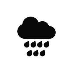 Fototapeta na wymiar rain icon, radio symbol. vector.