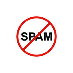 no spam sign