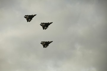 Tornado GR4 flying in formation to target