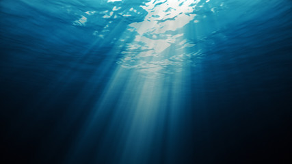 light underwater