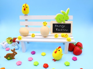 Obraz premium Colorful Easter Composition