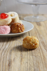 Sweet Catalan pastry panellets