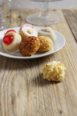 Sweet Catalan pastry panellets