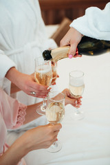 wedding glasses for wine and champagne