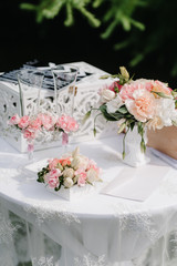 wedding glasses for wine and champagne