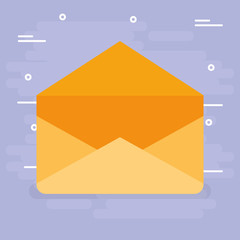 envelope mail isolated icon