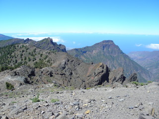 Die Berge von La Palma
