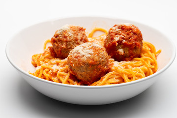 spagetthy and meatballs