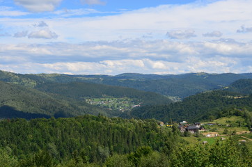 Fototapeta premium Mountain landscape.