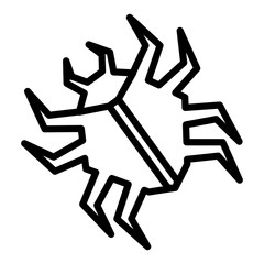 bug animal isolated icon