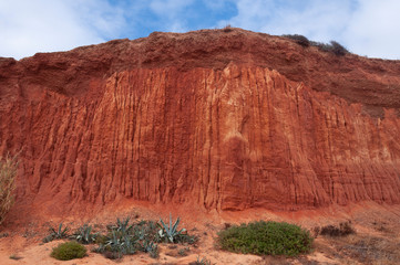 red cliff