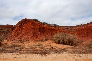 red beach
