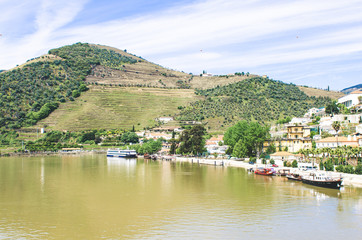 29 APRIL 2016 - Regua, Portugal: Regua vineyard region in Portugal