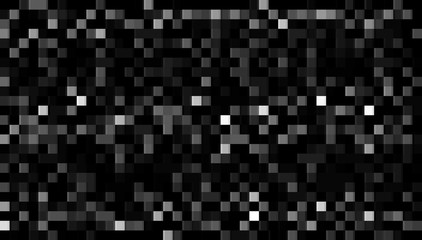 Abstract monochrome black and white background Texture with pixel square blocks and mosaic pattern