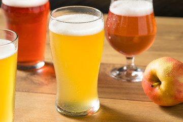 Assorted Alcoholic Hard Cider Flight