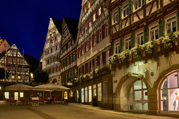 Marquet Square at evening, Herremberg, Germany