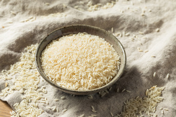 Dry Raw Organic White Rice