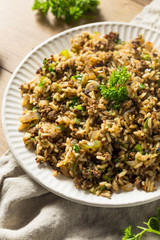 Cooked Cajun Dirty Rice