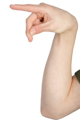 Alphabet in American Sign Language