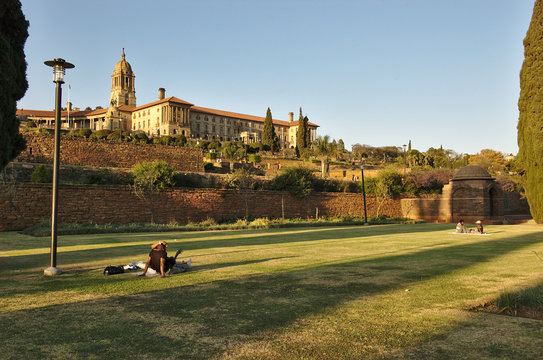 The Union Buildings, the official seat of the South African government, Pretoria, South Africa.